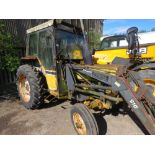 INTERNATIONAL 2WD TRACTOR WITH TRIMA 910 POWER LOADER. REG:FGV 220T (LOG BOOK TO APPLY FOR). WHEN TE