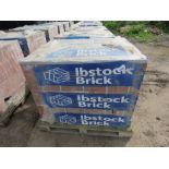 6NO PALLETS OF IBSTOCK LEICESTER AUTUMN MULTI RED BRICKS. SURPLUS TO REQUIREMENTS.....THIS LOT IS SO