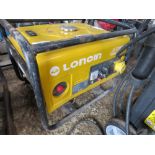 LONCIN LC2500 DUAL VOLTAGE PETROL ENGINED GENERATOR.