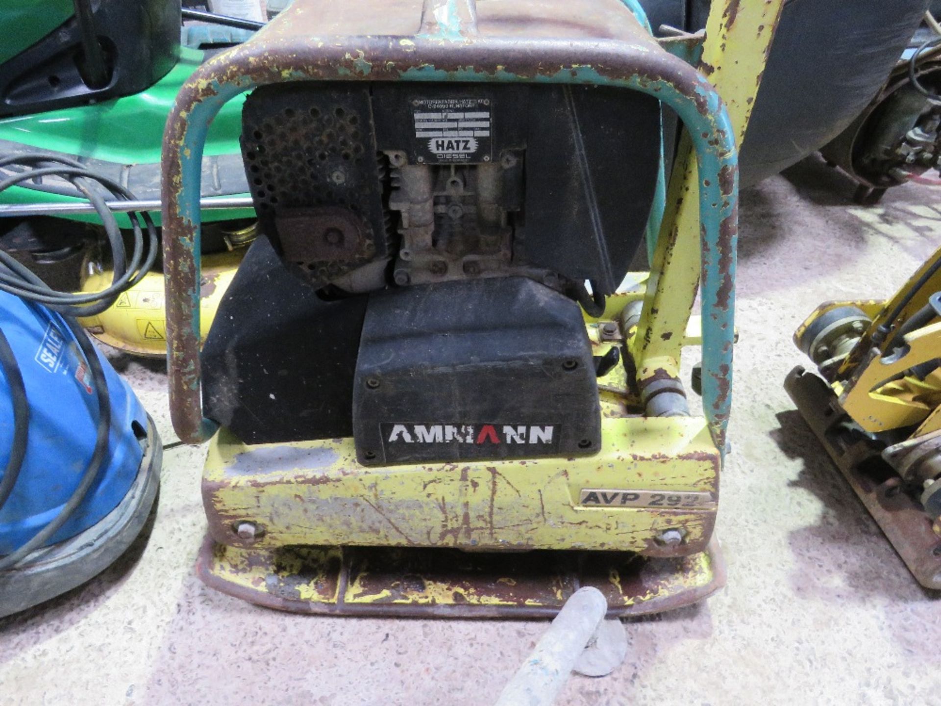 AMMANN DIESEL FORWARD / REVERSE COMPACTION PLATE. - Bild 3 aus 6