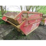 2NO CHAIN LIFT WASTE SKIPS, 8 YARD CAPACITY APPROX. SOURCED FROM COMPANY LIQUIDATION.