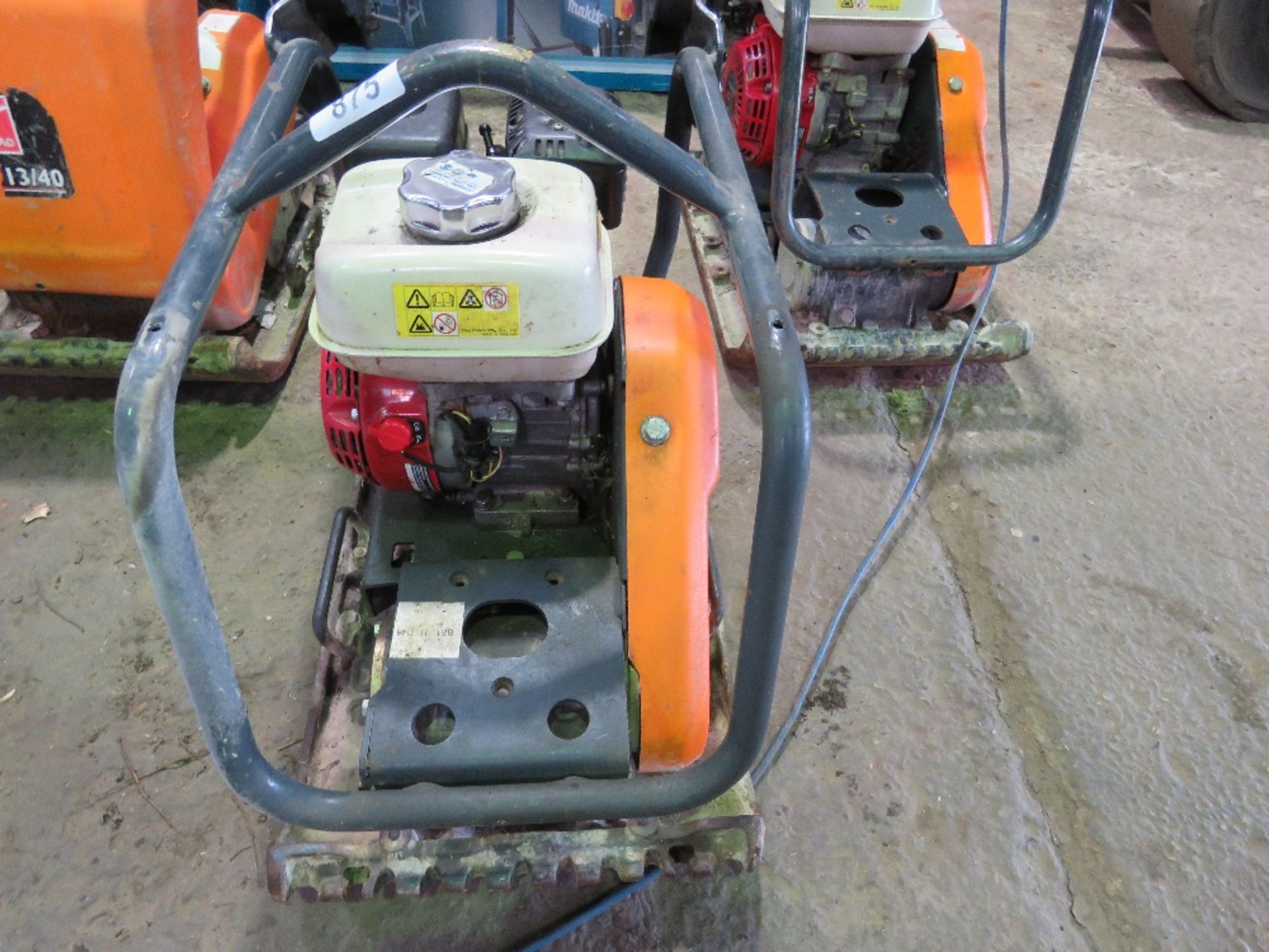 ALTRAD / BELLE HEAVY DUTY PETROL ENGINED COMPACTION PLATE. - Image 4 of 5