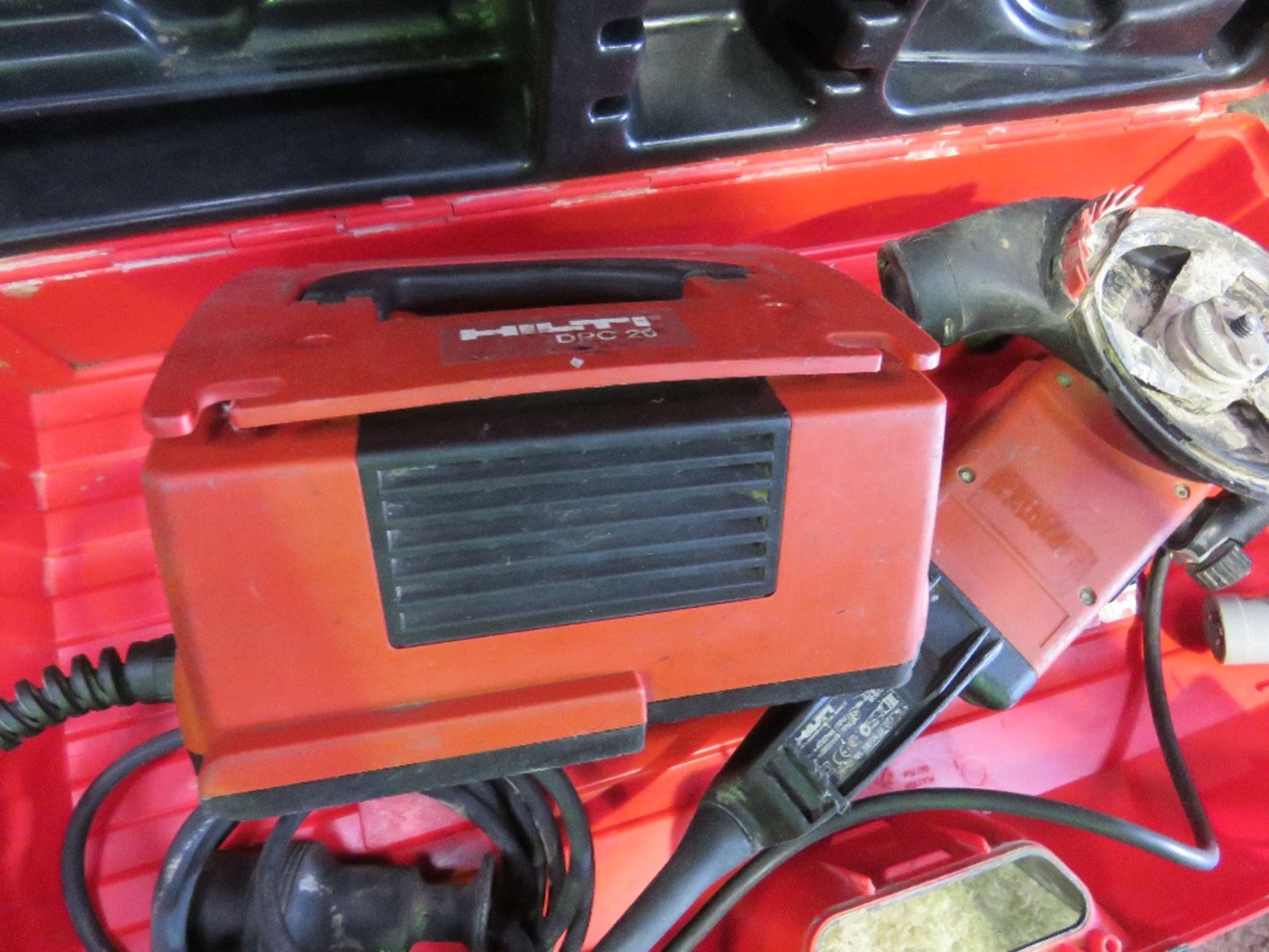 HILTI DS-150 WALL GRINDER WITH POWER BOX IN A CASE. 110VOLT. - Image 3 of 7