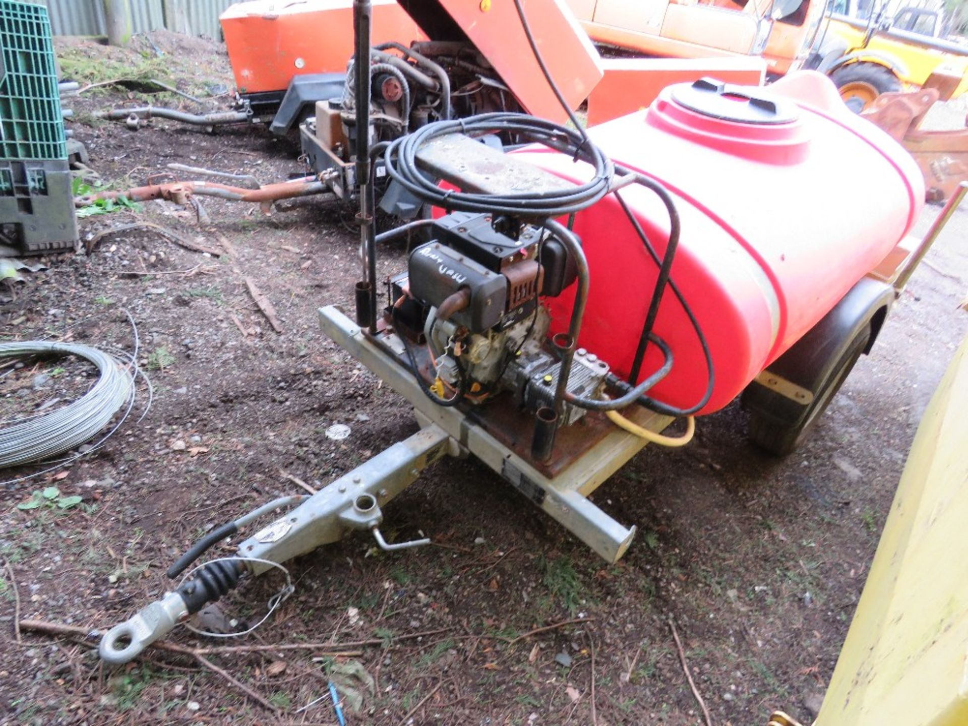 WESTERN WASHER BOWSER WITH YANMAR DIESEL ENGINED PUMP. WHEN TESTED WAS SEEN TO RUN. - Bild 2 aus 7