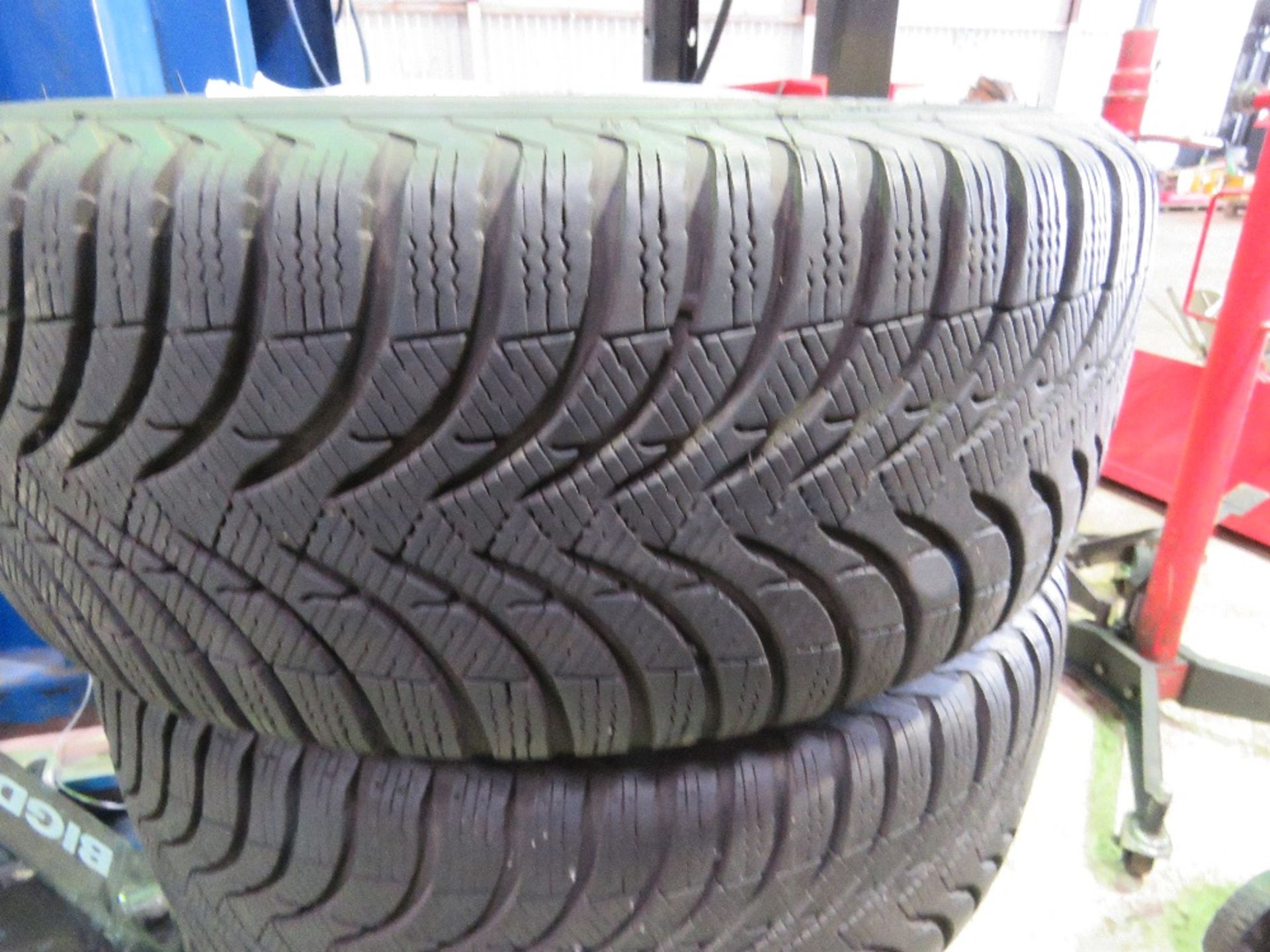 SET OF 4NO ENZO 225-45/17 ALLOY WHEELS AND TYRES, SNOW / WINTER TYRES FITTED. - Image 2 of 9