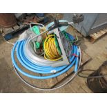 ASSORTED GARDEN AND OTHER HOSES / PIPES.......THIS LOT IS SOLD UNDER THE AUCTIONEERS MARGIN SCHEME,