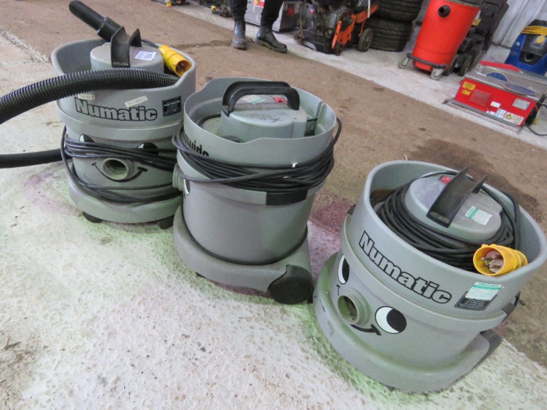 3NO 110VOLT VACUUM CLEANERS. SOURCED FROM COMPANY LIQUIDATION. THIS LOT IS SOLD UNDER THE AUCTI - Image 2 of 3