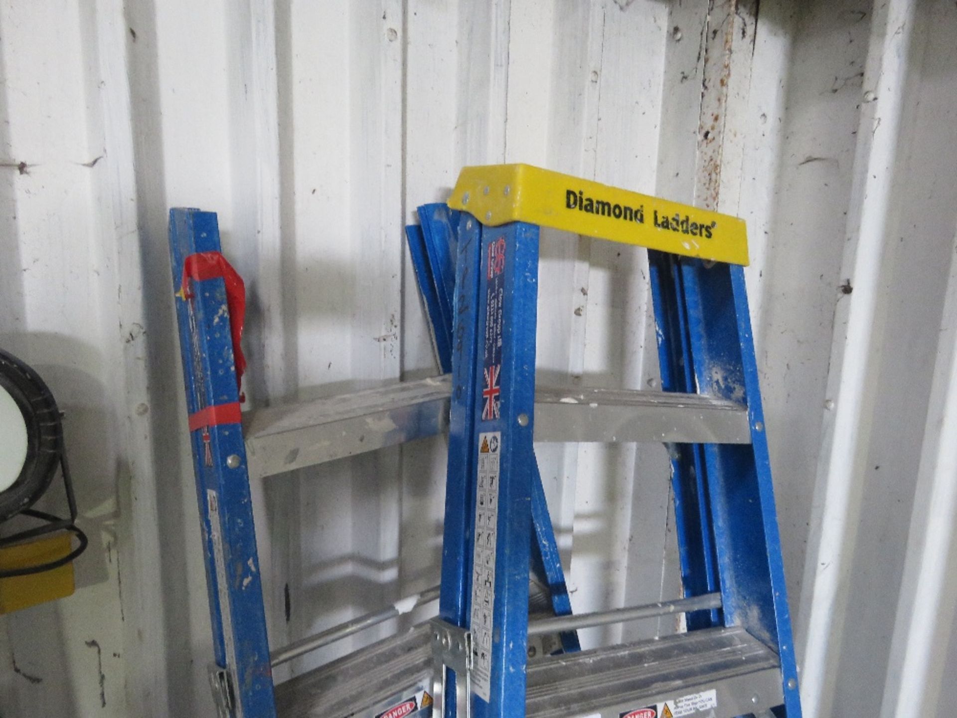2 X GRP STEP LADDERS. - Image 3 of 3