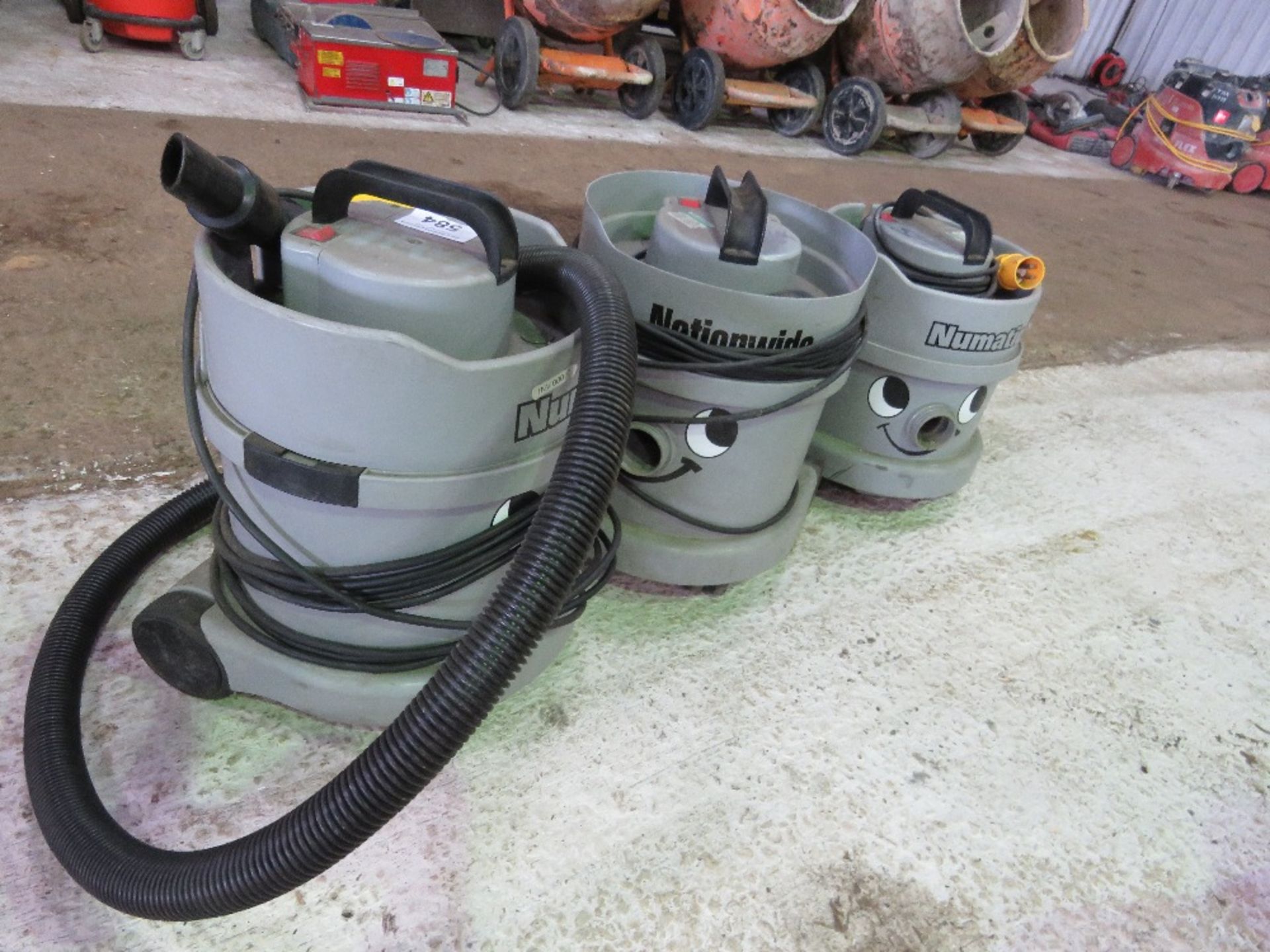3NO 110VOLT VACUUM CLEANERS. SOURCED FROM COMPANY LIQUIDATION. THIS LOT IS SOLD UNDER THE AUCTI - Image 3 of 3