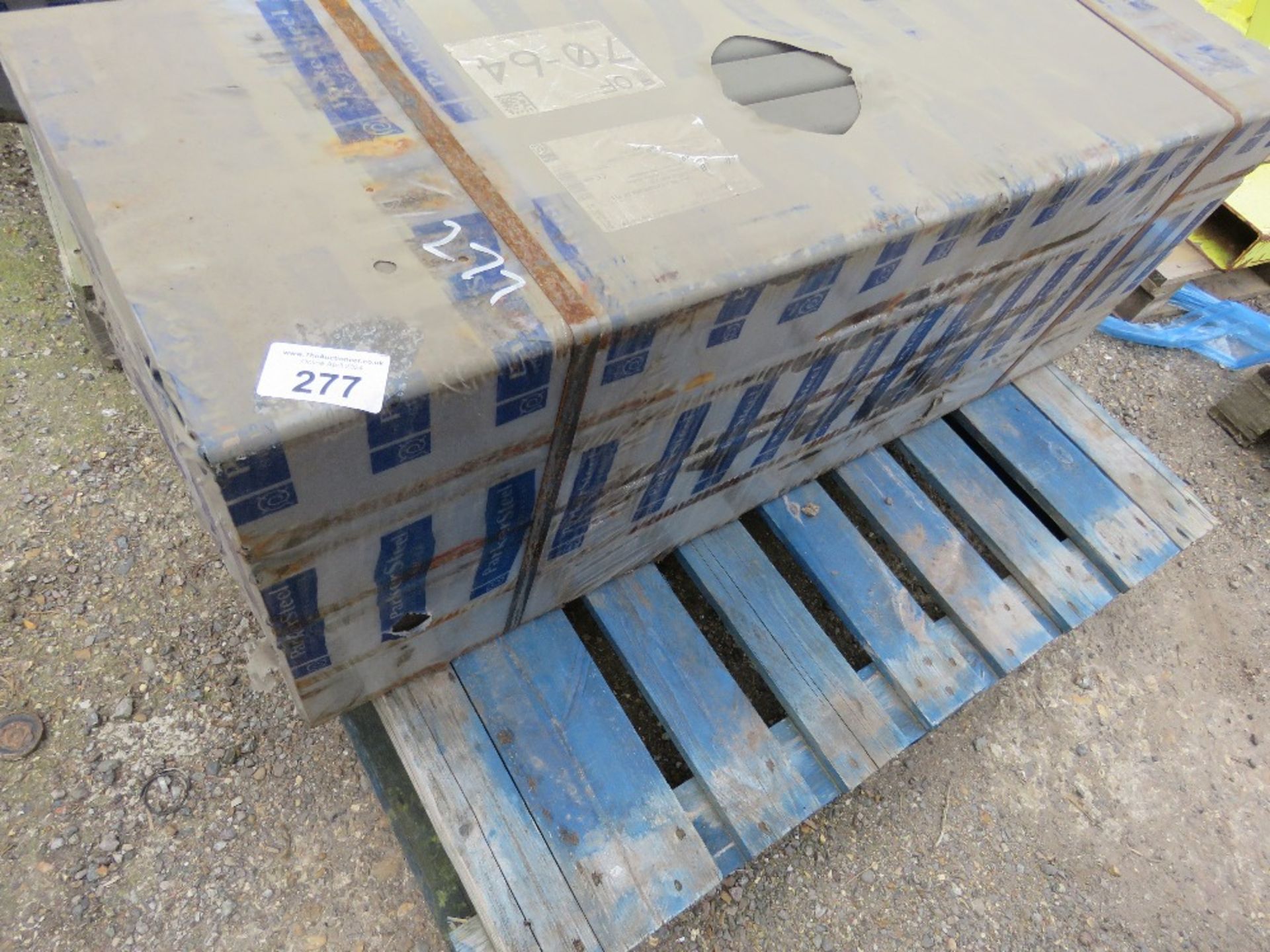 PACK OF 28NO PIECES OF STEEL BOX TUBE, 1.27M LENGTH X 120MM X 60MM X 5.0MM APPROX.....THIS LOT IS SO - Image 2 of 3