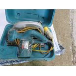 2NO MAKITA 110VOLT CIRCULAR SAWS IN CASES.