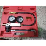 5 X BOXED VEHICLE REPAIR ITEMS INCLUDING CYLINDER LEAKAGE TESTER SET. SOURCED FROM GARAGE COMPANY LI
