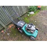 QUALCAST PETROL ENGINED LAWNMOWER.