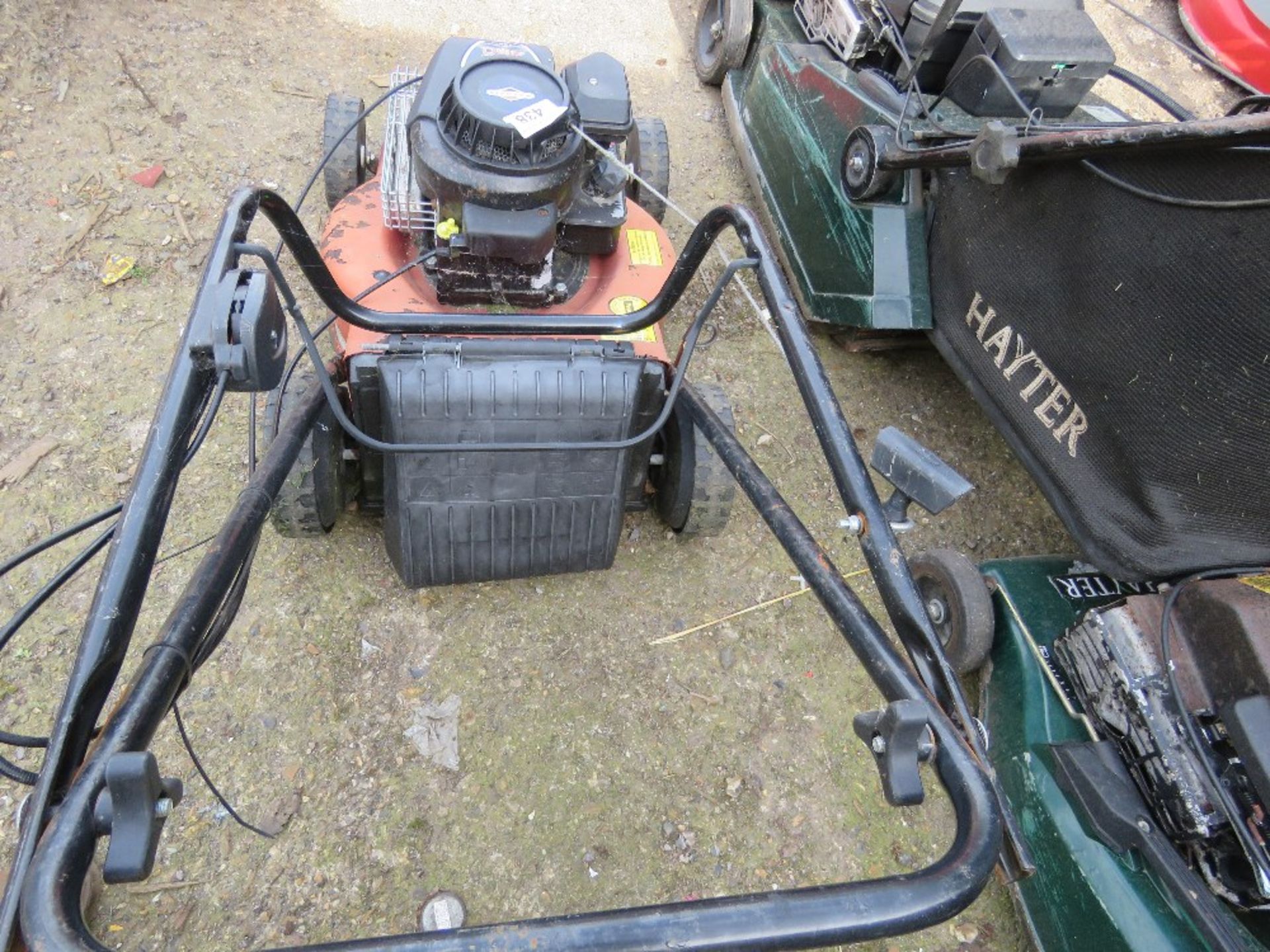 PETROL ENGINED LAWNMOWER, NO COLLECTOR.....THIS LOT IS SOLD UNDER THE AUCTIONEERS MARGIN SCHEME, THE - Image 3 of 3