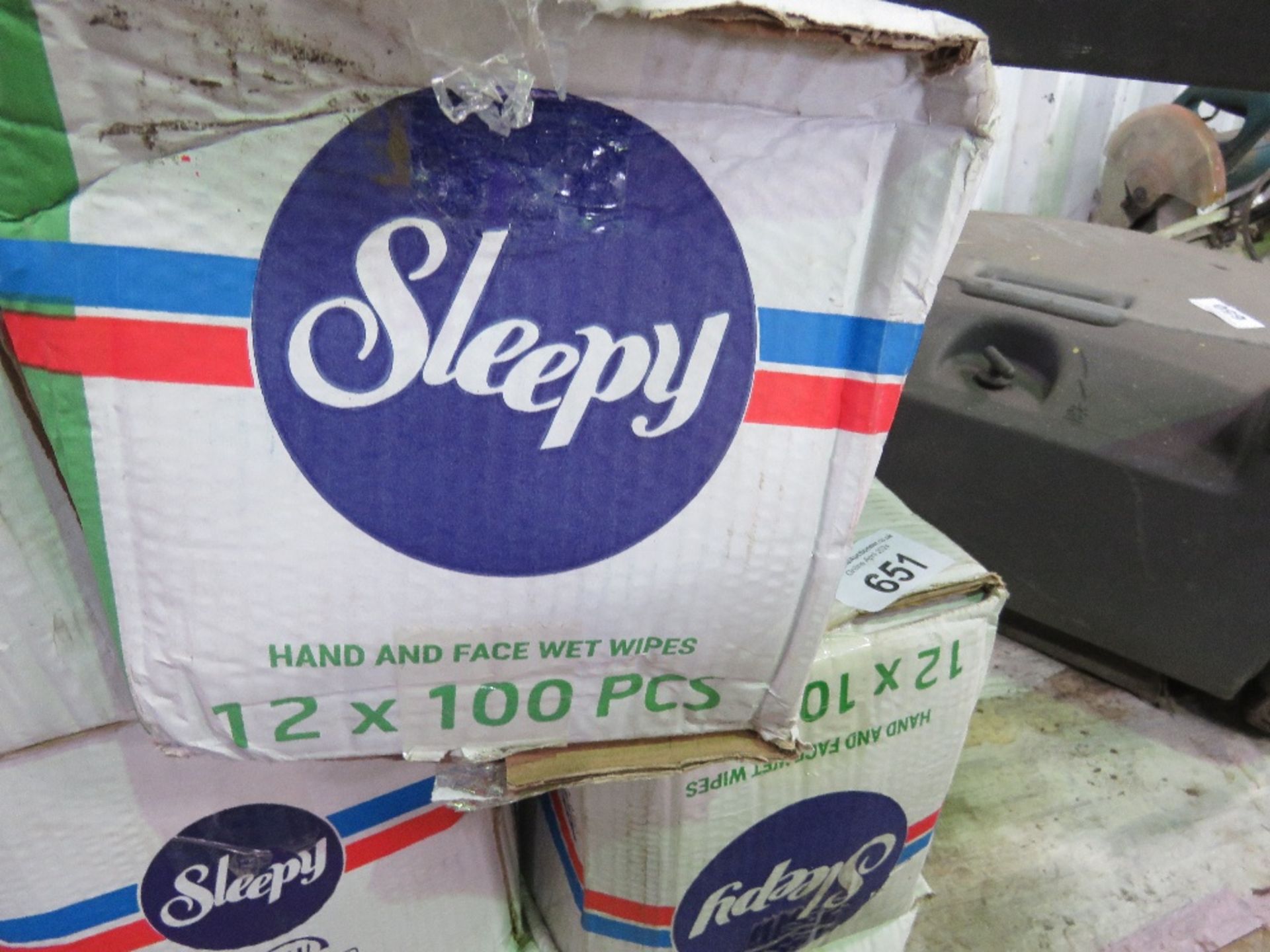 8 X BOXES OF SLEEPY HAND AND FACE WIPES. - Image 5 of 5