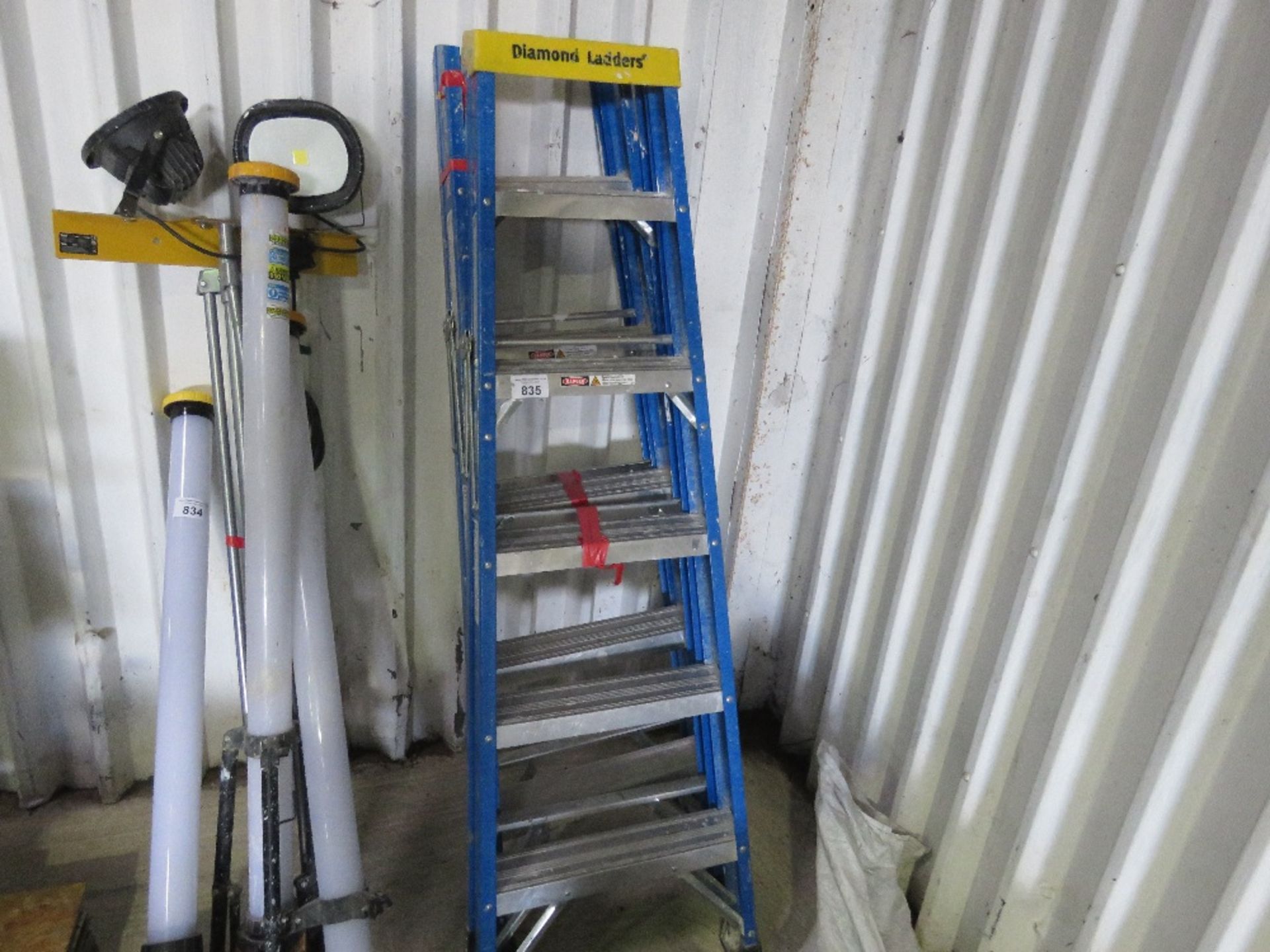 2 X GRP STEP LADDERS.