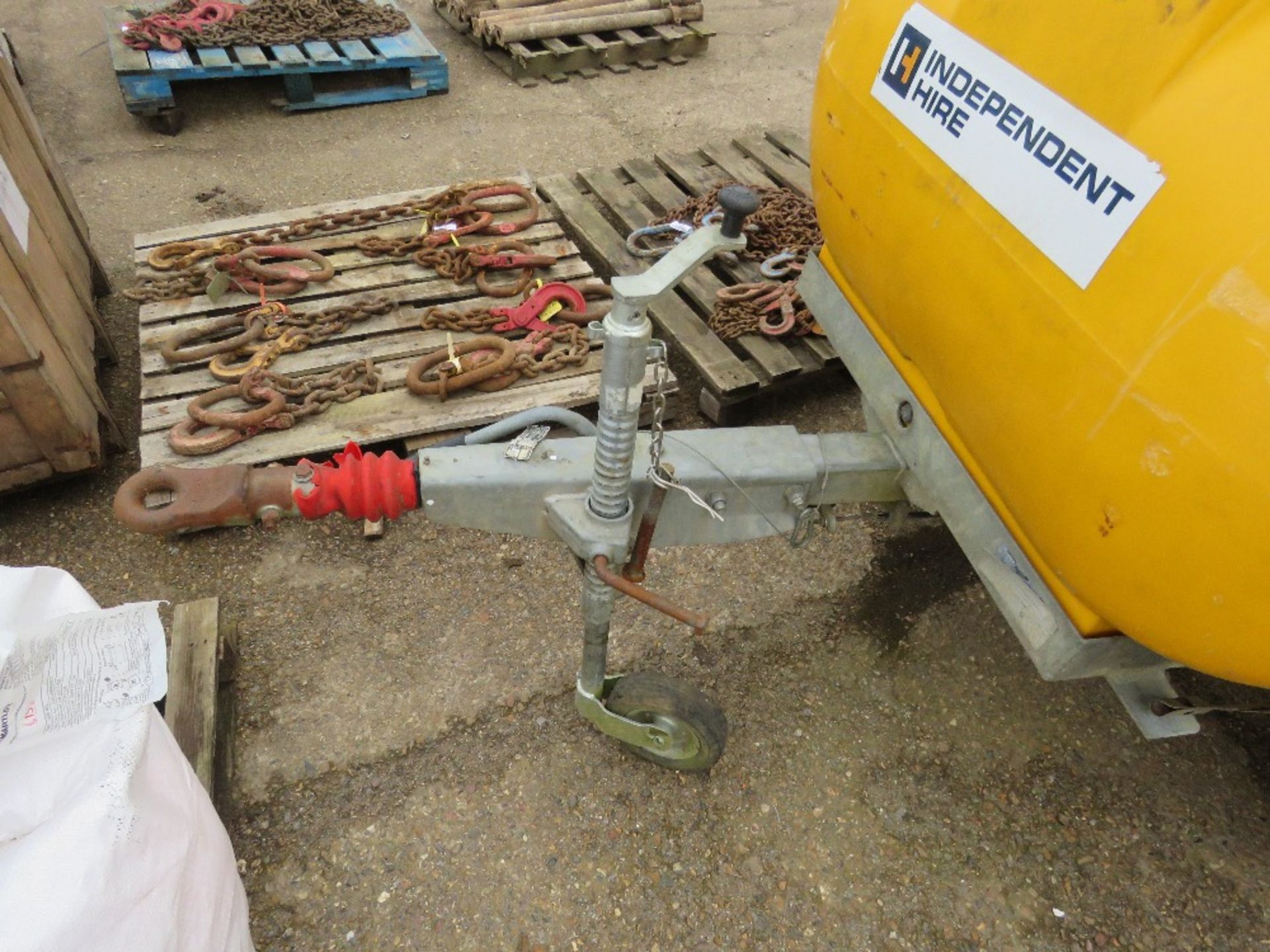 TRAILER ENGINEERING SINGLE AXLED WATER BOWSER. - Image 2 of 6