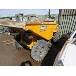 THWAITES 3 TONNE SITE DUMPER YEAR 2012 BUILD. 2484 REC HOURS. SN:SLCM570Z1206C1578. DIRECT FROM LOC