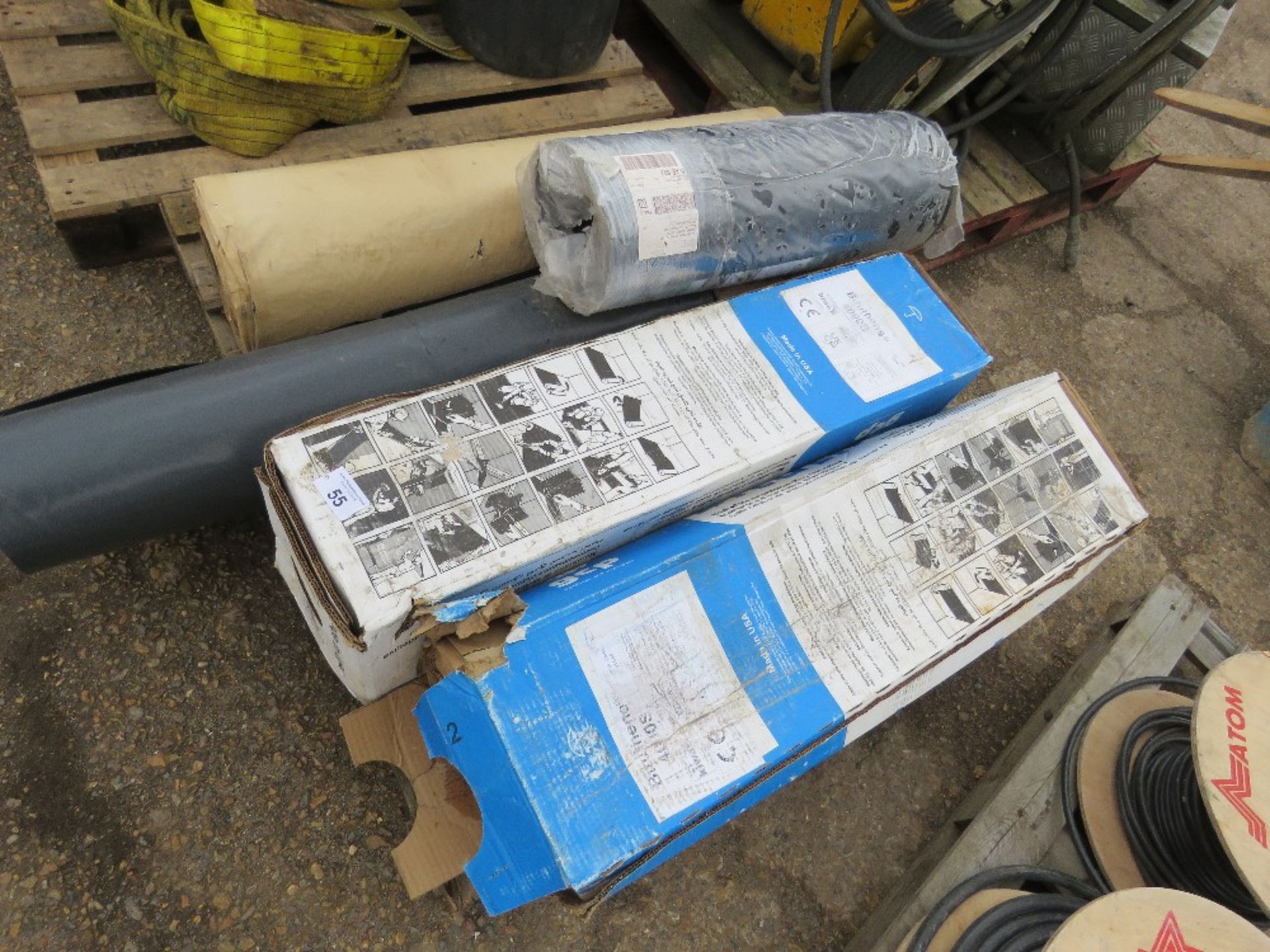 5NO ROLLS OF MEMBRANE MATERIAL......THIS LOT IS SOLD UNDER THE AUCTIONEERS MARGIN SCHEME, THEREFORE