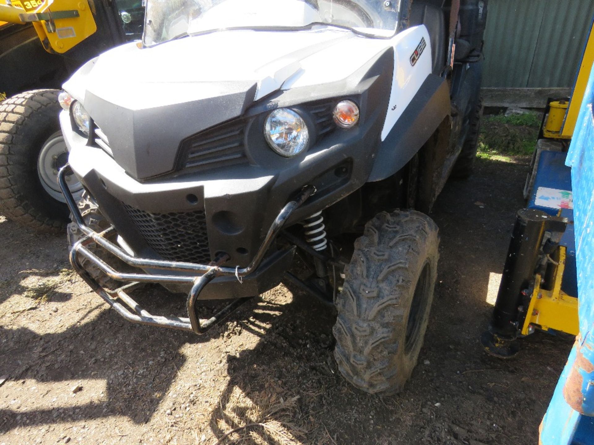 AEON CUBE PETROL ENGINED UTILITY VEHICLE WITH REAR BUCK. ON THE SAME SMALLHOLDING FROM NEW. WHEN TES - Image 6 of 13