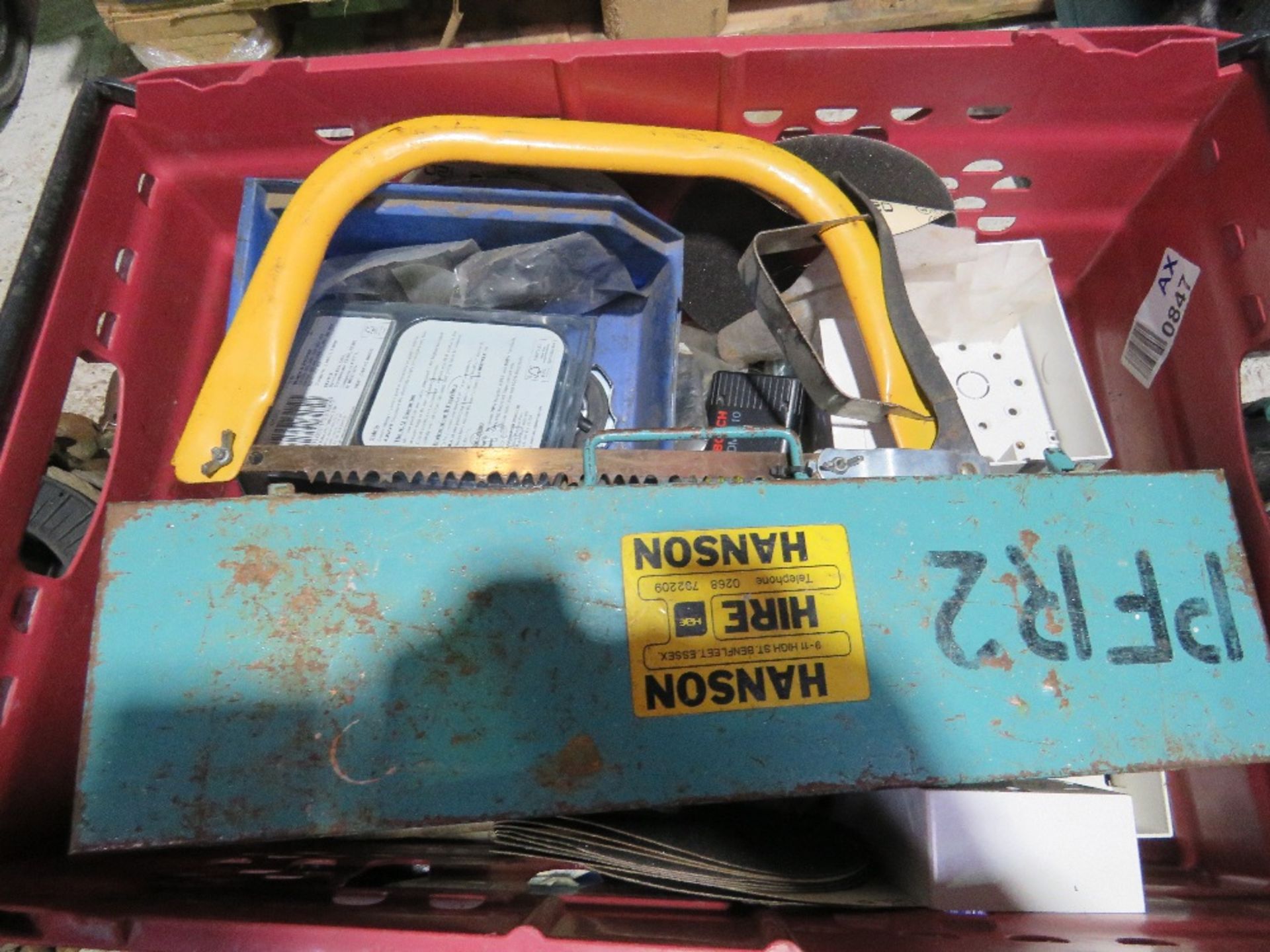 QUANTITY OF FIXINGS, TOOLS ETC, 5NO BOXES.....THIS LOT IS SOLD UNDER THE AUCTIONEERS MARGIN SCHEME, - Image 5 of 11