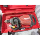 HILTI TE1000 BREAKER DRILL, 110VOLT POWERED.