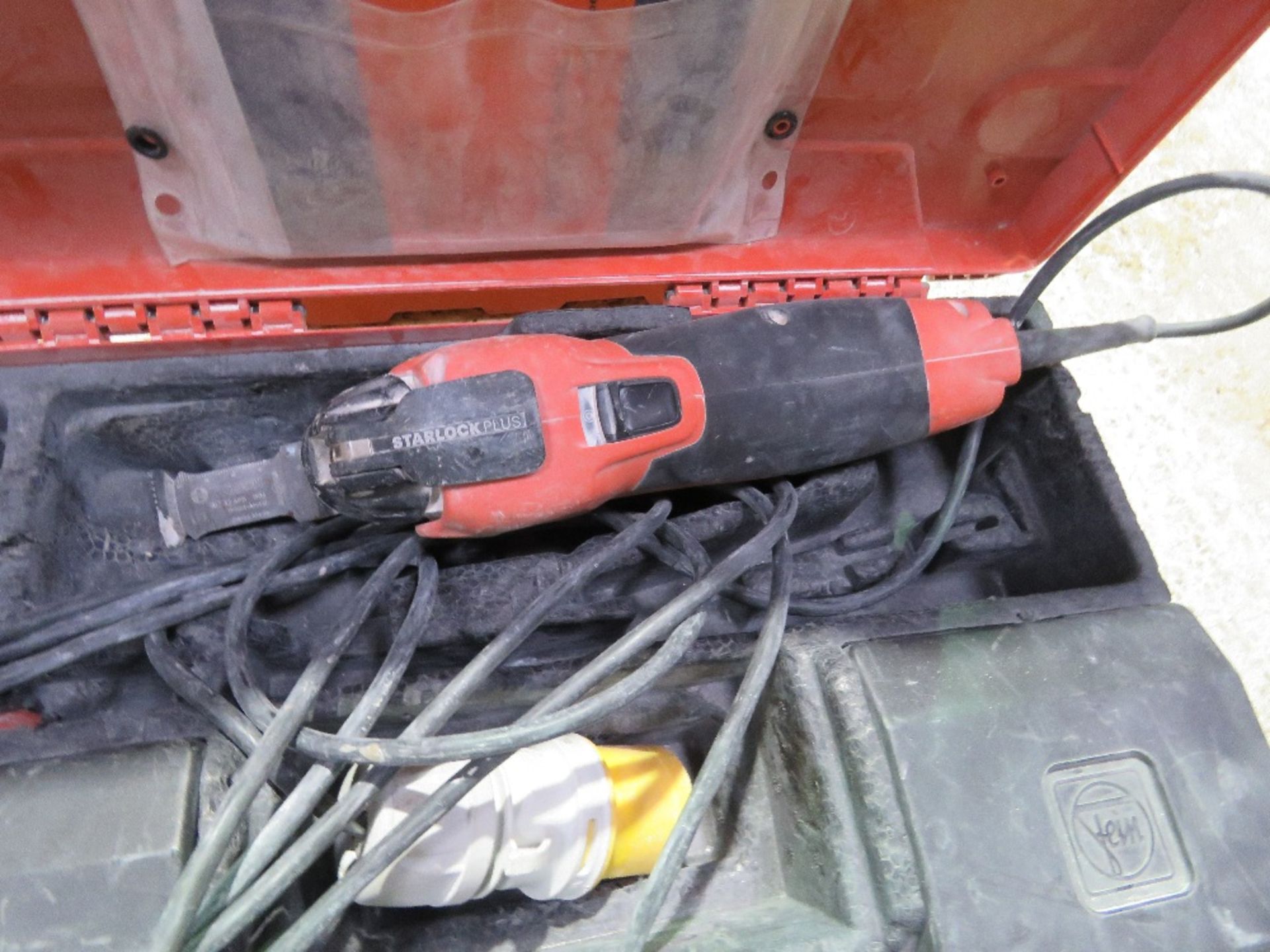 FEIN 110VOLT MULTI TOOL IN A BOX. DIRECT FROM LOCAL COMPANY. - Image 4 of 4