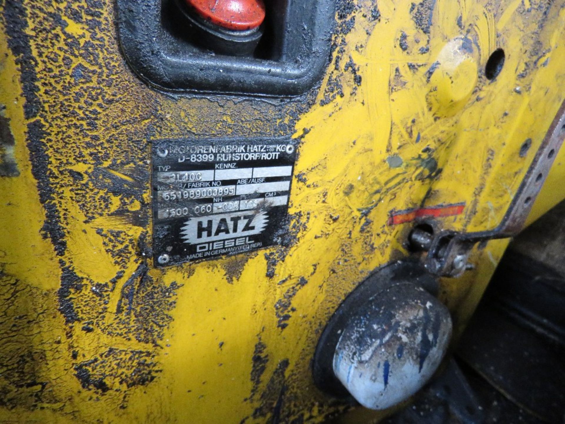 HATZ DIESEL ENGINED 20KVA TOWED GENERATOR SET, LEROY SOMER BACKEND FITTED. SOURCED FROM FARM CLOSURE - Image 11 of 14