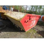 6 YARD SIZED CHAIN LIFT SKIP. ....THIS LOT IS SOLD UNDER THE AUCTIONEERS MARGIN SCHEME, THEREFORE NO