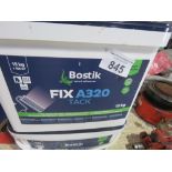 2 X 15KG TUBS OF BOSTIK FIX320 FLOOR TILE ADHESIVE.