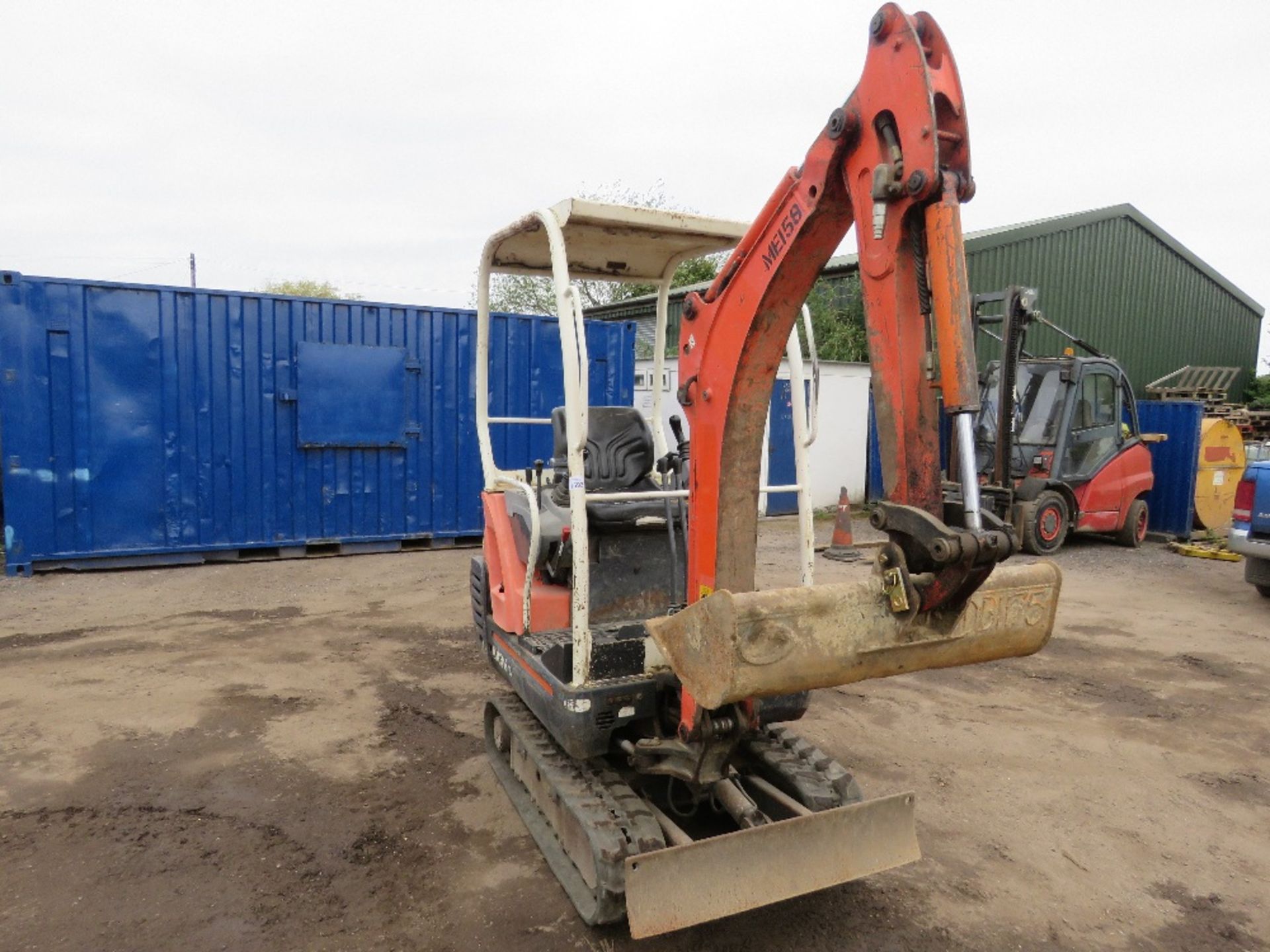 KUBOTA KX36-3 MINI EXCAVATOR YEAR 2011. SN:79136. 3975 REC HOURS. WITH ONE BUCKET AS FITTED. DIRECT