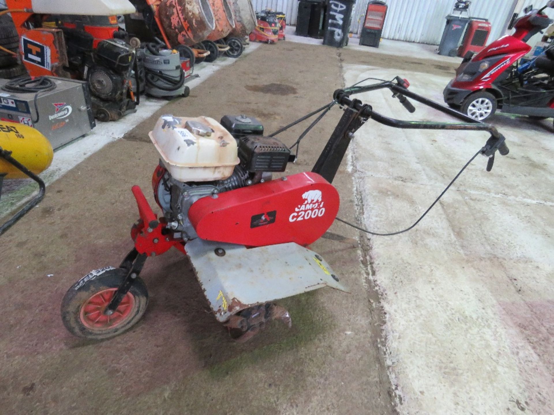 CAMON C2000 PETROL ENGINED ROTORVATOR.....THIS LOT IS SOLD UNDER THE AUCTIONEERS MARGIN SCHEME, THER