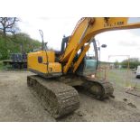 HYUNDAI 140LC-7A STEEL TRACKED EXCAVATOR, BELIEVED TO BE YEAR 2009 APPROX. HOUR CLOCK READING 868 RE