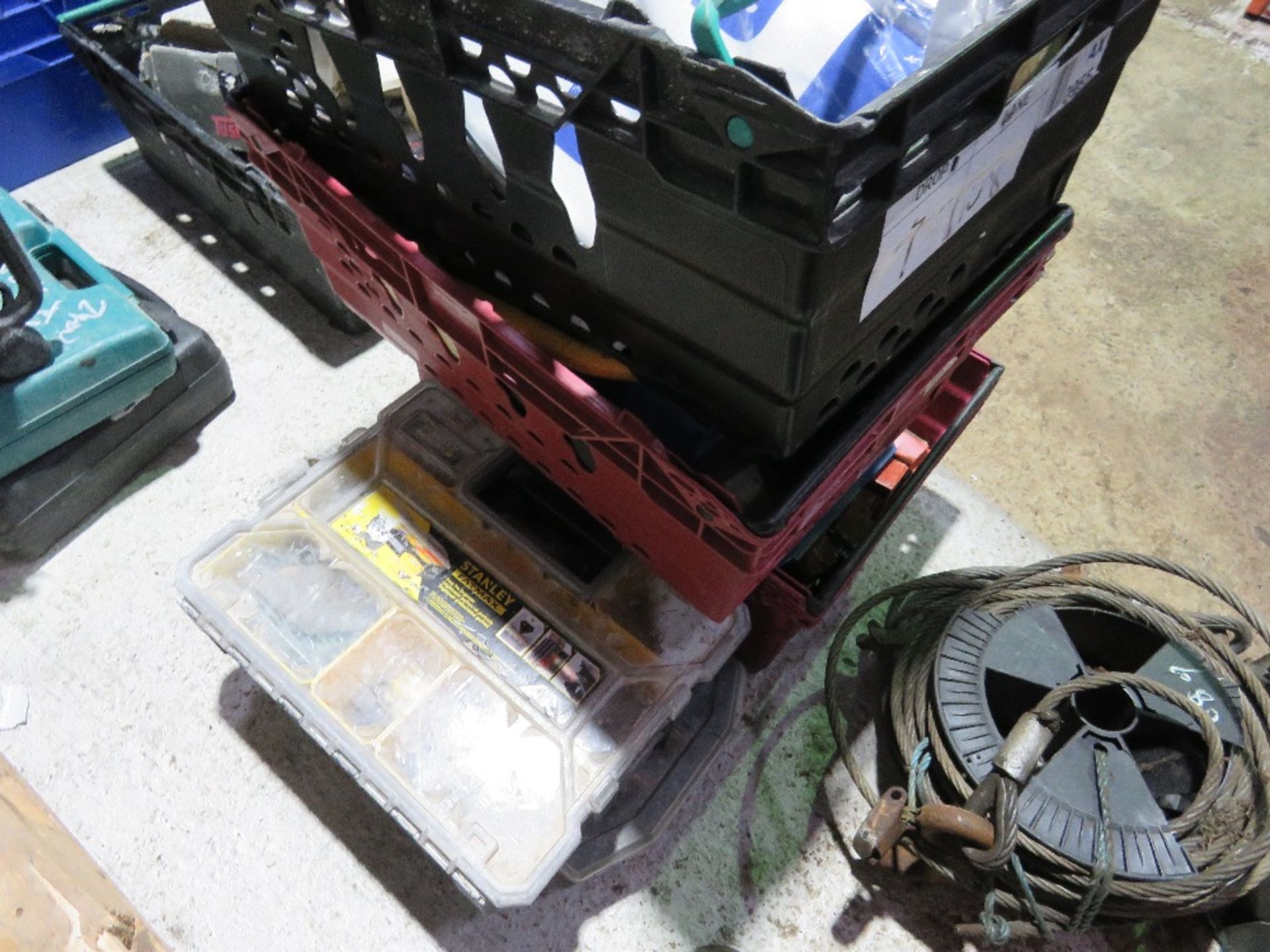 QUANTITY OF FIXINGS, TOOLS ETC, 5NO BOXES.....THIS LOT IS SOLD UNDER THE AUCTIONEERS MARGIN SCHEME, - Image 2 of 11