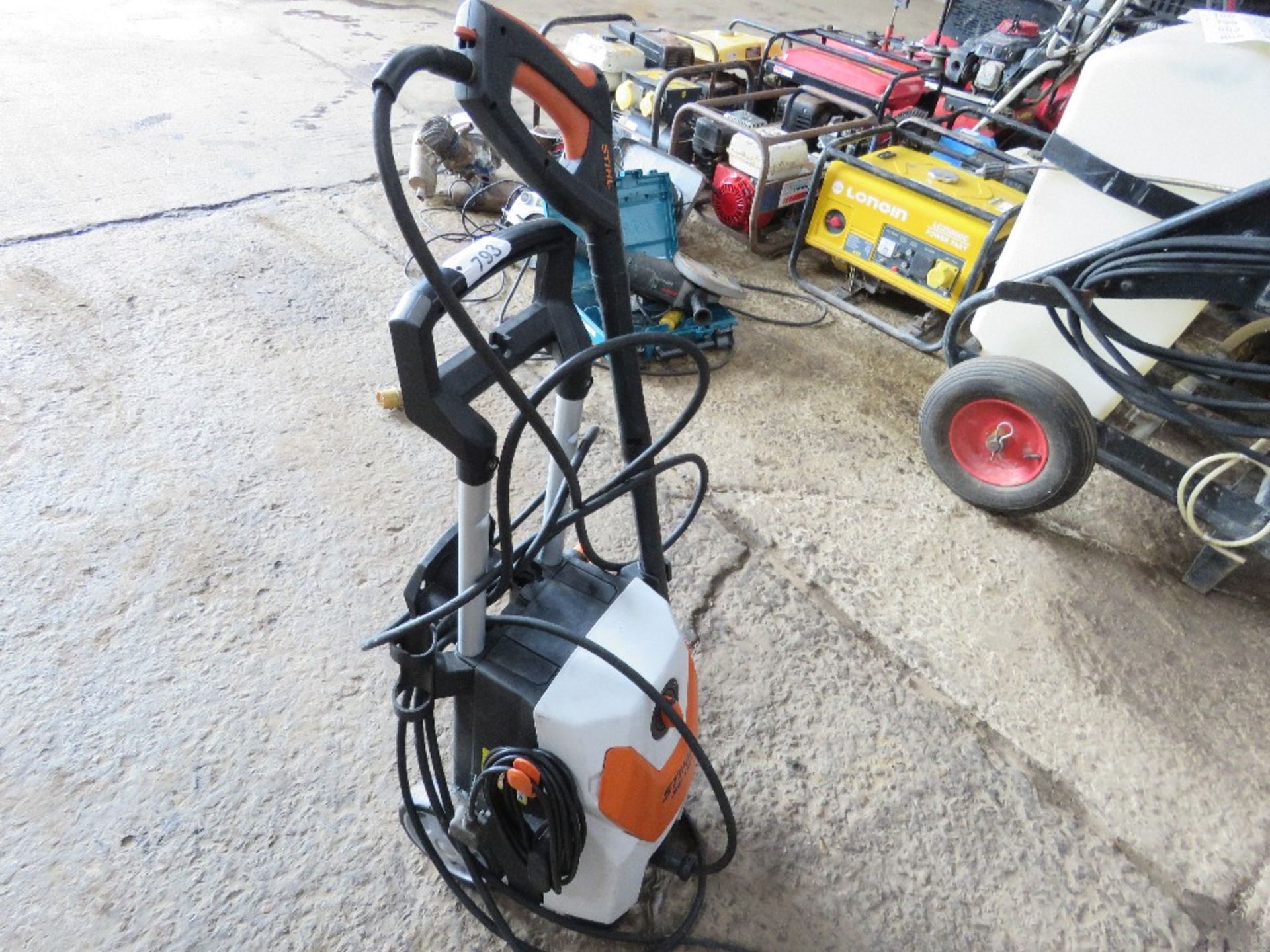 STIHL RE119 240VOLT POWER WASHER.....THIS LOT IS SOLD UNDER THE AUCTIONEERS MARGIN SCHEME, THEREFORE - Image 6 of 6