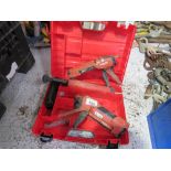 2X HILTI MASTIC SEALANT GUNSPLUS A HILTI SUCTION TOOL. SOURCED FROM COMPANY LIQUIDATION. THIS LO