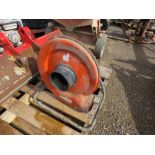 BLOWER FAN, 3 PHASE POWERED....THIS LOT IS SOLD UNDER THE AUCTIONEERS MARGIN SCHEME, THEREFORE NO VA