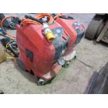 2 X HILTI VC-40 VACUUM EXTRACTORS 110VOLT POWERED.