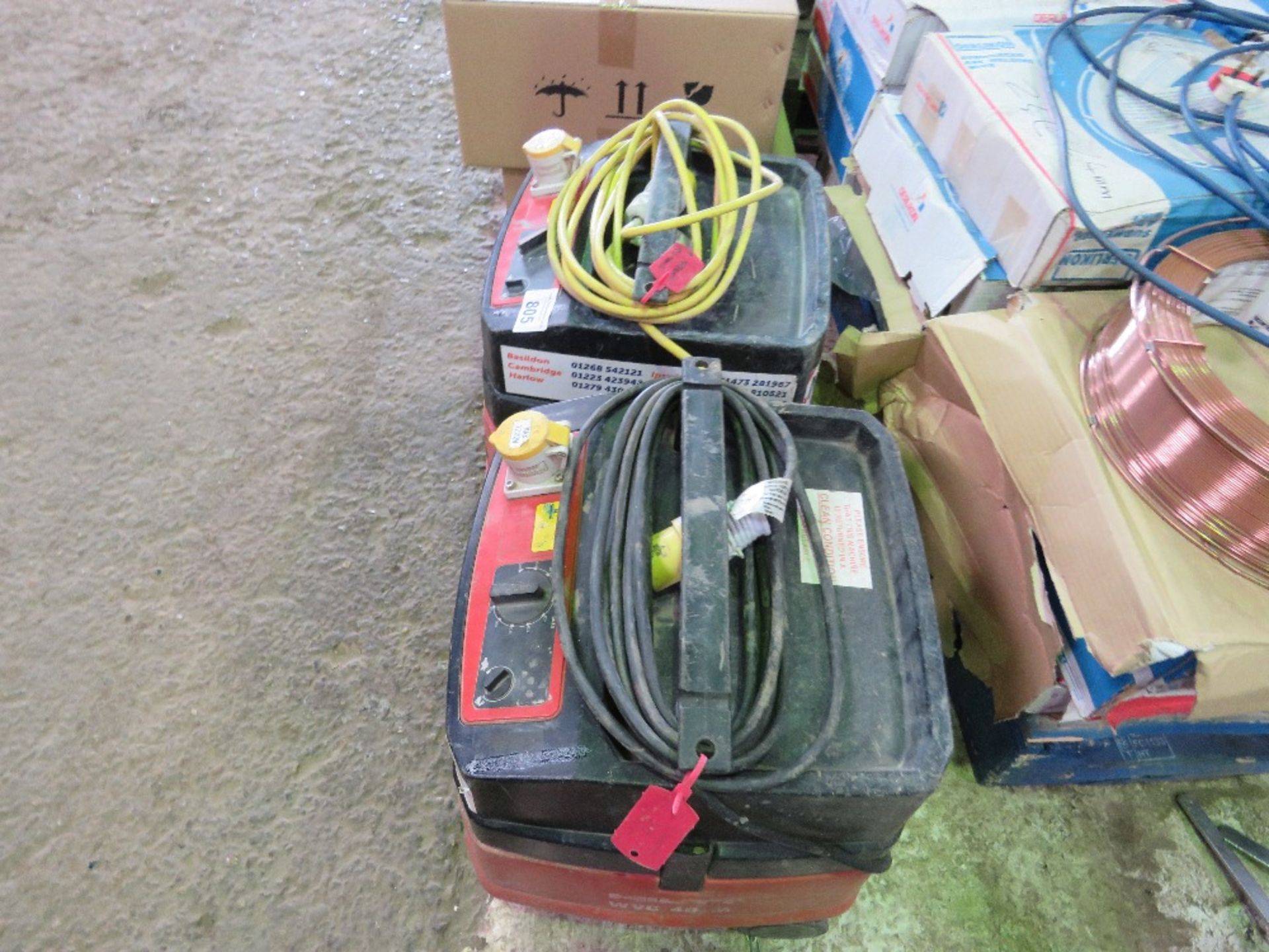 2 X HILTI HEAVY DUTY VACUUMS. - Bild 2 aus 3