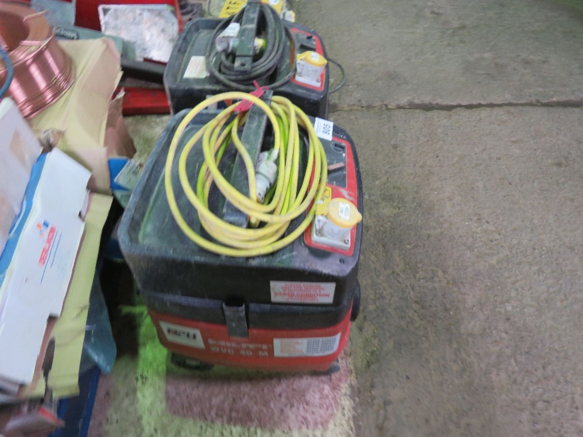 2 X HILTI HEAVY DUTY VACUUMS. - Image 3 of 3