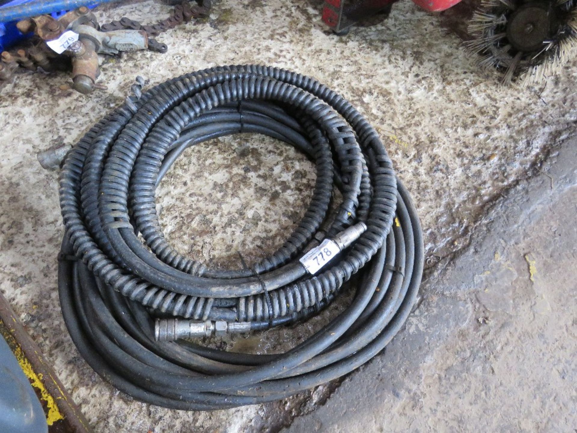 2 X SETS OF HYDRAULIC BREAKER PACK HOSES.