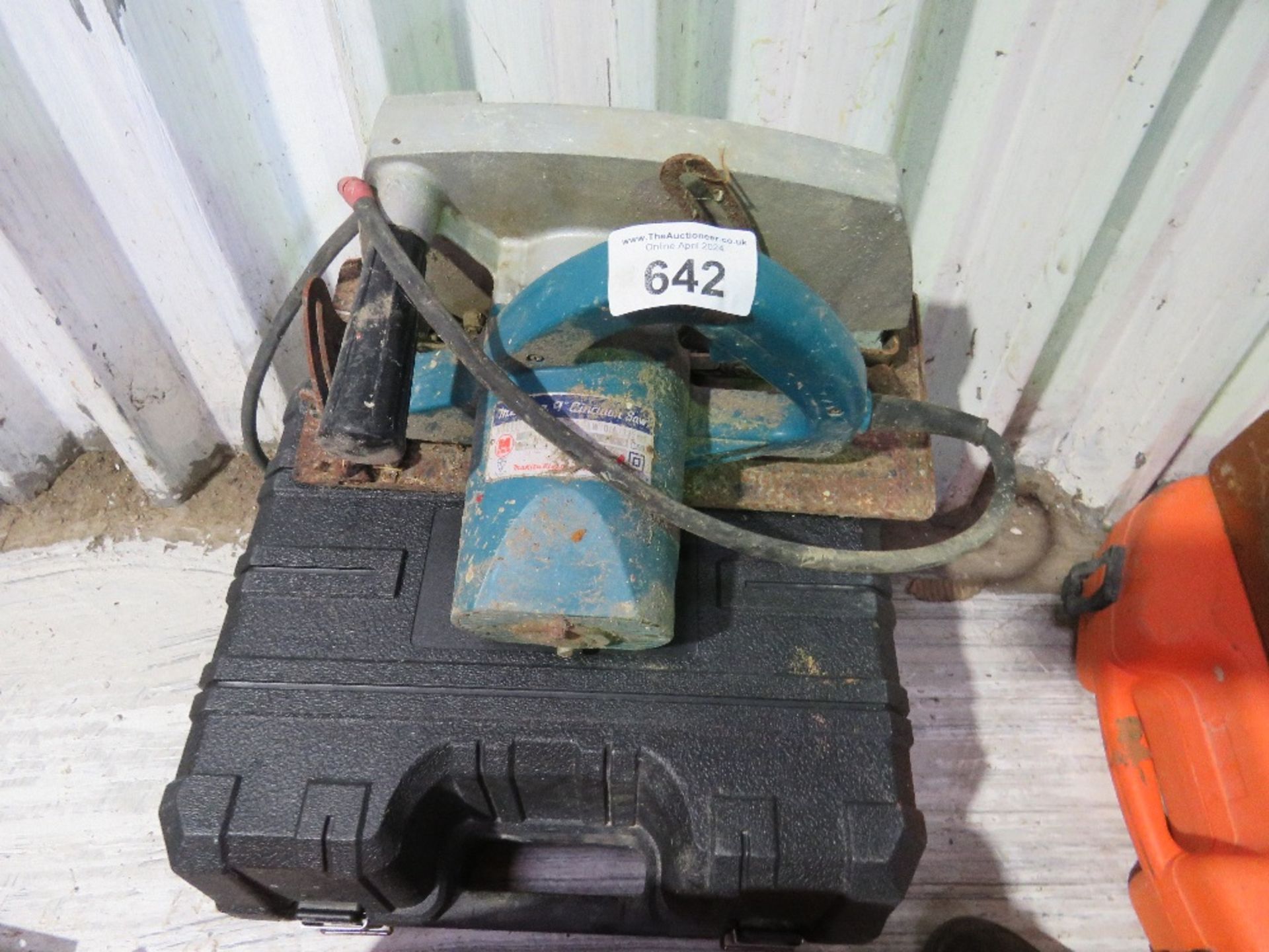 2 X 110VOLT CIRCULAR SAWS.....THIS LOT IS SOLD UNDER THE AUCTIONEERS MARGIN SCHEME, THEREFORE NO VAT