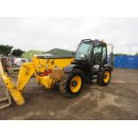 JCB 540-140 TELEHANDLER REG:RV17 YGT WITH V5. 14METRE REACH, 4 TONNE LIFT OWNED FROM NEW BY THE COMP