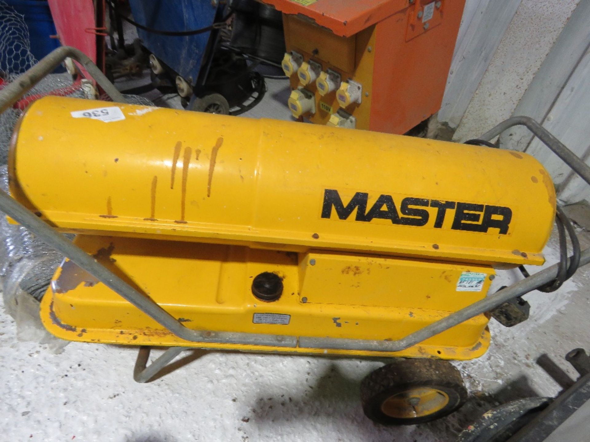 MASTER DIESEL SPACE HEATER 240VOLT....SOURCED FROM DEPOT CLOSURE. - Image 3 of 3
