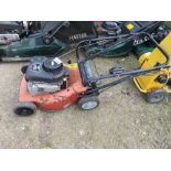 PETROL ENGINED LAWNMOWER, NO COLLECTOR.....THIS LOT IS SOLD UNDER THE AUCTIONEERS MARGIN SCHEME, THE