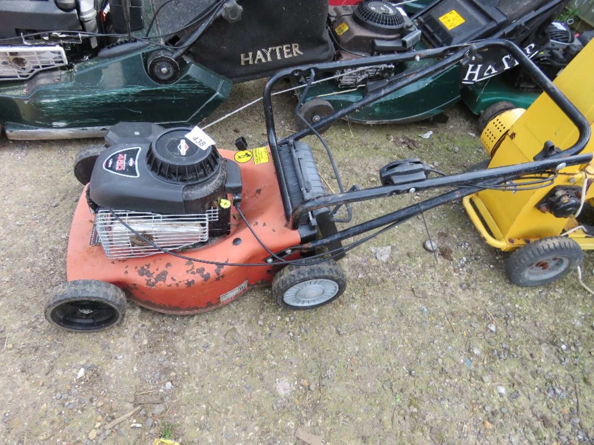 PETROL ENGINED LAWNMOWER, NO COLLECTOR.....THIS LOT IS SOLD UNDER THE AUCTIONEERS MARGIN SCHEME, THE