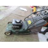 HAYTER HARRIER ROLLER MOWER WITH COLLECTOR. THIS LOT IS SOLD UNDER THE AUCTIONEERS MARGIN SCHEME,