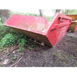 1NO CHAIN LIFT WASTE SKIP, 6 YARD CAPACITY APPROX. SOURCED FROM COMPANY LIQUIDATION.