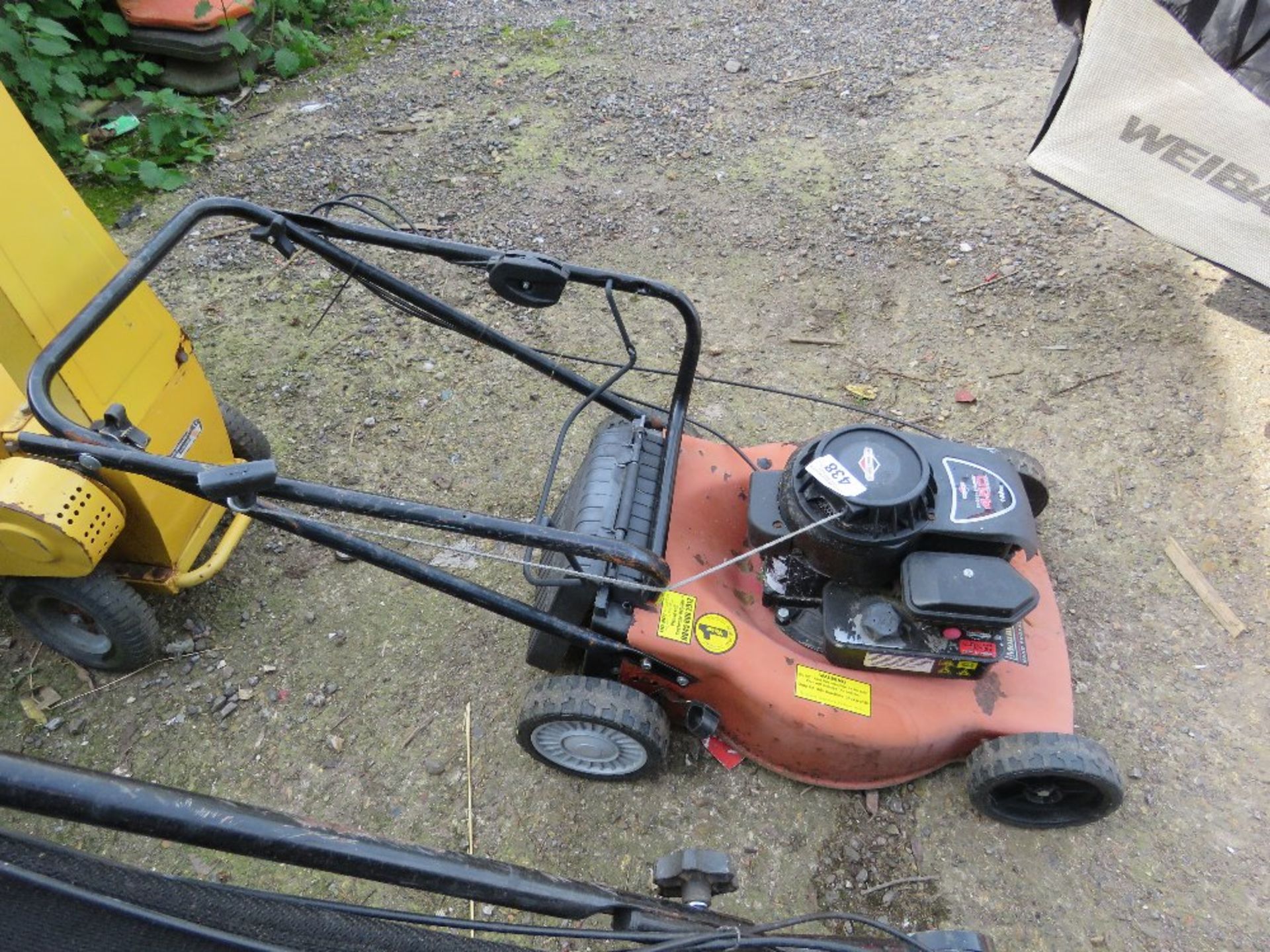 PETROL ENGINED LAWNMOWER, NO COLLECTOR.....THIS LOT IS SOLD UNDER THE AUCTIONEERS MARGIN SCHEME, THE - Image 2 of 3
