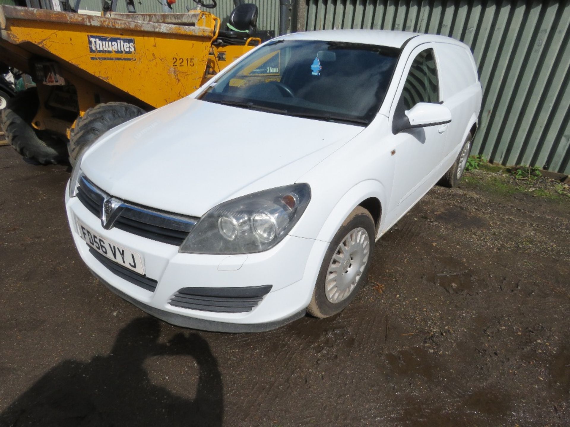 VAUXHALL ASTRA PANEL VAN REG:FD56 VYJ. 166,382 REC MILES.WITH V5 AND MOT UNTIL 07/11/24. WHEN TESTED - Image 2 of 8